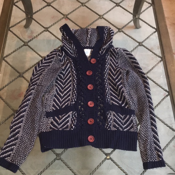 Anthropologie Sweaters - Anthropologie HWR wool knit hooded cardigan